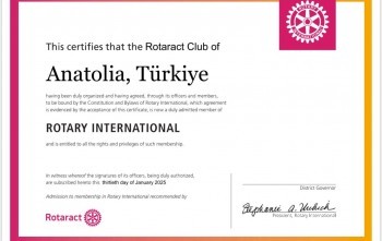 ROTARACT KULÜBÜ KURULDU