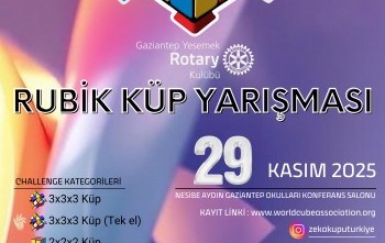 Rotacube Gaziantep Open 2025 - Zeka küpü yarışması