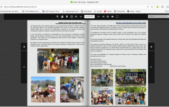 Rotary Dergisinde en az 1 kulüp projesini yayınlatmak