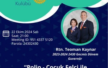 Rotary Vakfı ve Polio Eğitim Serisi – 2024