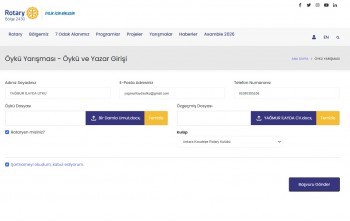 Rotaöykü Öykü Yarışması Katılımı