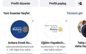 Sosyal medyada 1000+ abone