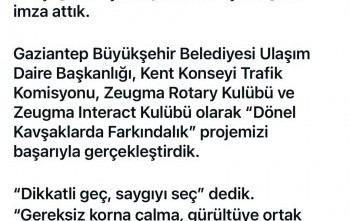 TRAFİK FARKINDALIĞI