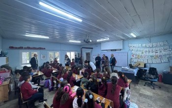 Topalak Köyü İlkokulunda Diş Taraması