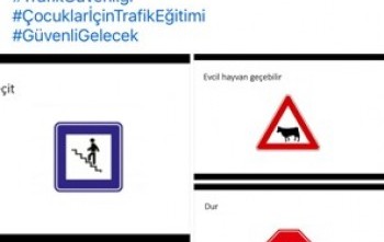 Trafik kurallarıyla ilgili Görsellerin paylaşılması