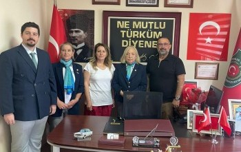 Türkiye Harp Malulu Gaziler Şehit Dul ve Yetimleri Eskişehir Şubesini ziyaret