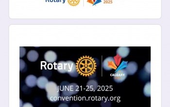 Uluslararası Rotary konvensiyon toplantısına en az bir üye ile katılım sağlanmasını taahhüt ediyoruz.
