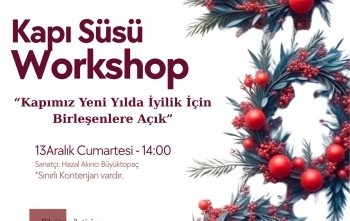 YENİ YIL KAPI SÜSÜ WORKSHOPU