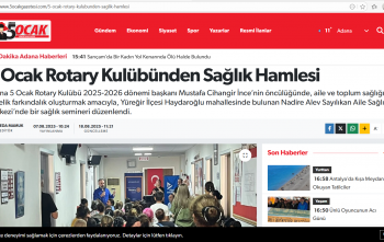 YEREL MEDYADA KULÜBÜMÜZÜN TANITILMASI