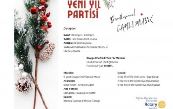 Yeni yıl etkinliği