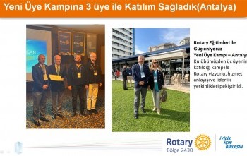 Yeni Üye Kampına Katılım