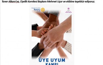 Yeni Üye Uyum Kampı (Dönemin 2. Üye Uyum Kampı)