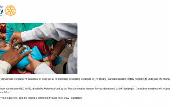 polio bağış