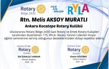 ryla öğrenci gönderimi