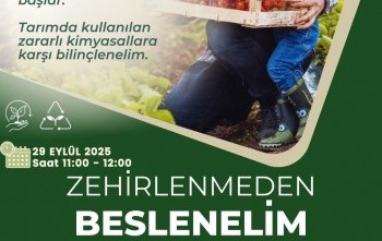 zehirlenmeden beslenelim farkındalığı broşür dağıtımı