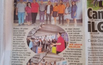 ÇOCUK FELCİNE SON ( END POLIO )