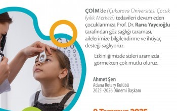 ÇOİM GÖZ SAĞLIĞI TARAMASI, AİLELERİN GÖZ SAĞLIĞI İLE İLGİLİ BİLGİLENDİRME VE GÖZLÜK İHTİYAÇLARININ KARŞILANMASI