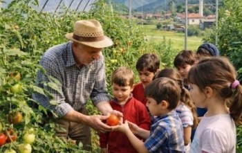 Çocuklarımızla Sera Ziyareti yapıyoruz.