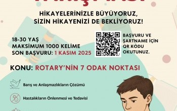 Öykü yarışması Tanıtım Materyali