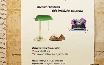 Öykü yarışması tanıtım posteri