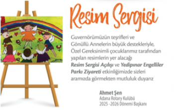 Özel Gereksinimli Çocuklarımız Resim Sergisi