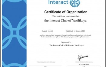 İnteract kulübü kurmak