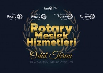 MERSİN KIZKALESİ ROTARY KULÜBÜ KAYBOLMAYA YÜZ TUTMUŞ MESLEKLER ÖDÜL TÖRENİ