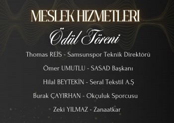 MESLEK ÖDÜLLERİ (SON 5 YIL)