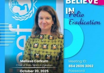 Polio’ya Karşı Umudun Adı: Melissa Corkum ile Farkındalık Buluşması