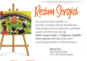 Özel Gereksinimli Çocuklarımız Resim Sergisi