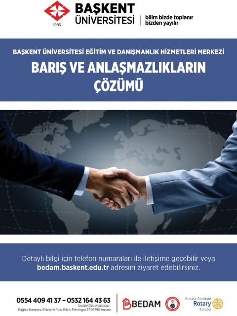 Barış ve Anlaşmazlıkların Çözümü Semineri