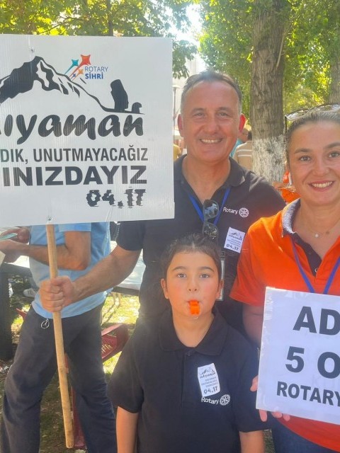 Adana 5 Ocak Rotary Kulübü Nemrut' da