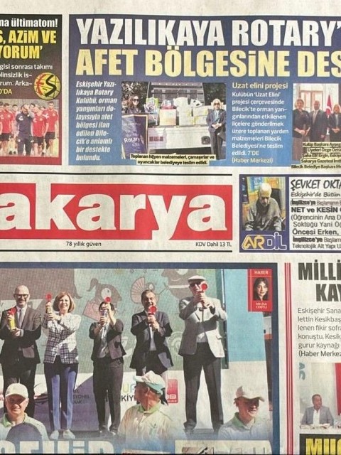 Uzat Elini Projesi Kapsamında yangın bölgelerine ulaştık