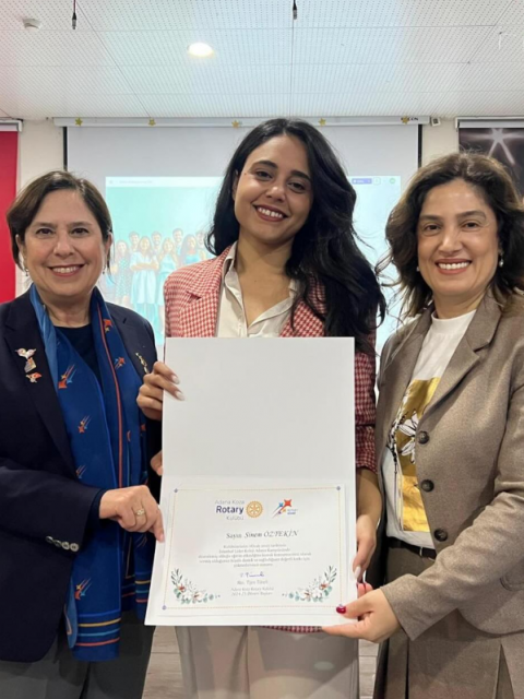 Adana Koza Rotary Kulübü ile Akran Zorbalığı konulu seminer düzenlendi.