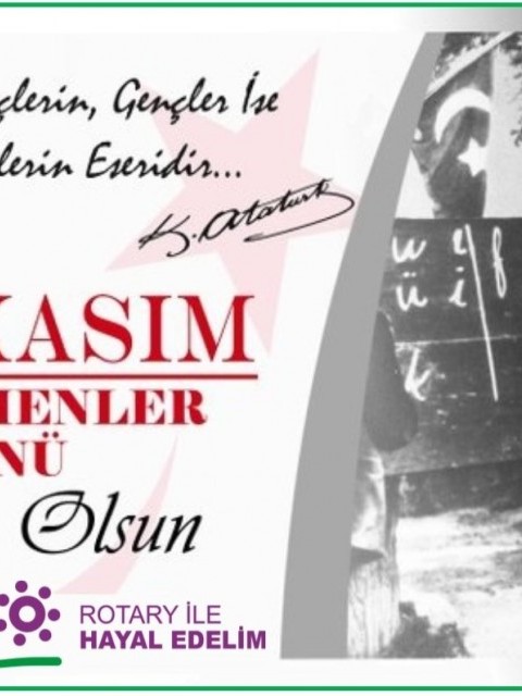 Tüm öğretmenlerimizin öğretmenler günü kutlu olsun. Sizler gelecek nesli yetiştiren eğitimcilersiniz. Var olun!
