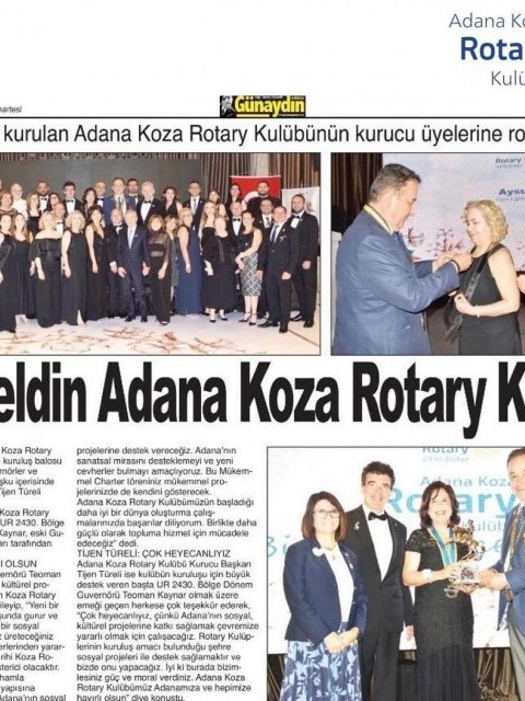 Adana Koza RK Basında Biz