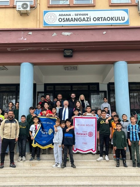 Adana Rotary Kulübü Adana Rotaract Kulübü’nün gerçekleştirdiği “Son Dersimiz Beden!: Haydi Çocuklar Bahçeye" Projesine Destek Oldu