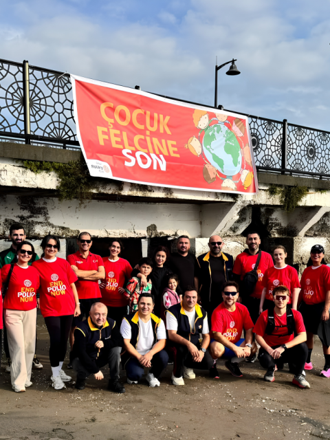 Ünye Rotary Çocuk Felcine Karşı Umuda Koştu