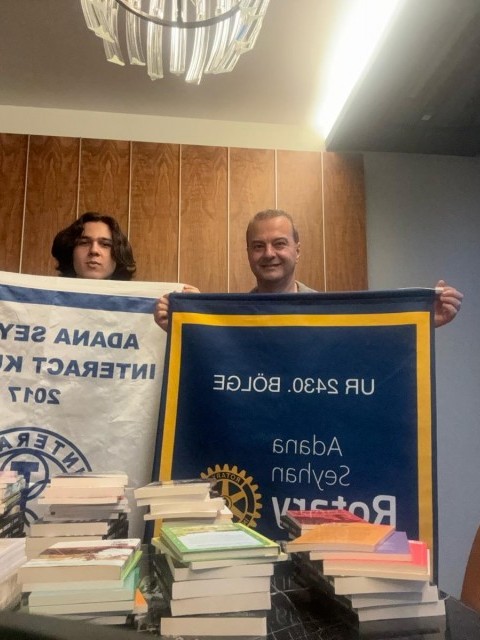 Adana Seyhan İnteract Kulübü Kitap Toplama Desteği