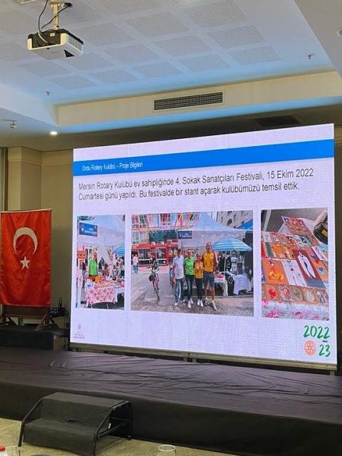 ORDU ROTARY KULÜBÜ BAŞKANLAR YARI YIL DEĞERLENDİRME TOPLANTISI YAPILDI.