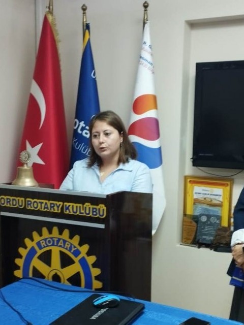 ORDU ROTARY KULÜBÜNÜN BU HAFTAKİ TOPLANTI GÜNDEMİ  SEREBRAL PALSİ OLDU
