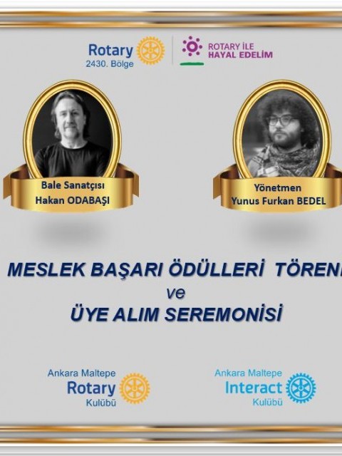 Ankara Maltepe RK MESLEK BAŞARI ÖDÜLLERİ TÖRENİ