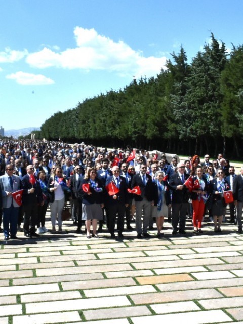 Samsun Karadeniz Rotary Kulübü Atanın Huzurunda