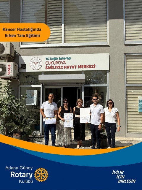 Adana Güney RK "Erken Tanı Hayat Kurtarır"