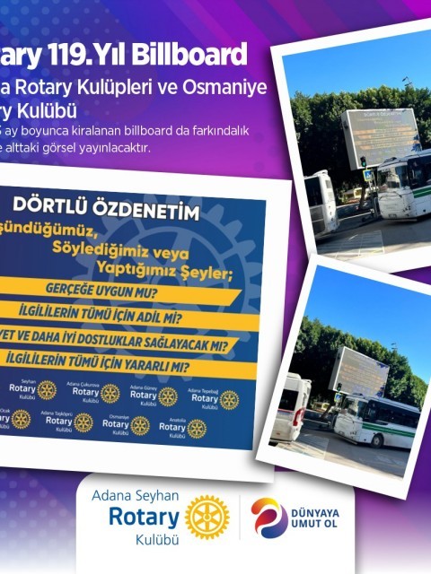 Rotary 119.Yıl Billboard