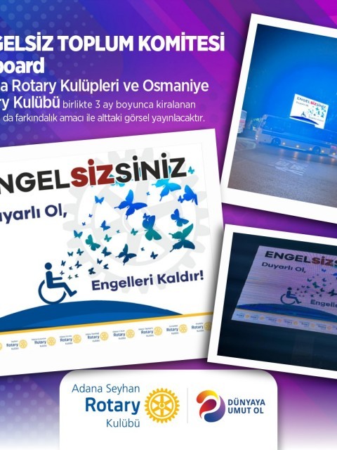 ENGELSİZ TOPLUM KOMİTESİ Billboard