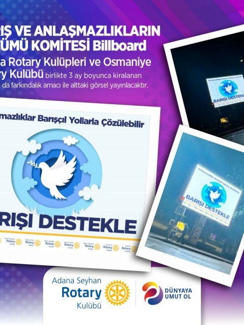 BARIŞ VE ANLAŞMAZLIKLARIN ÇÖZÜMÜ KOMİTESİ Billboard