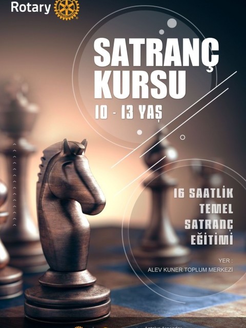 Aspendos Rotary Kulübü Satranç Kursu