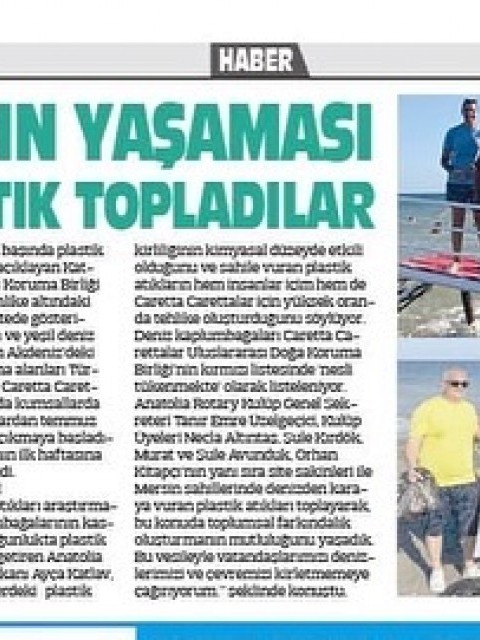 CARETTALAR İÇİN PLASTİK ATIK TOPLADIK
