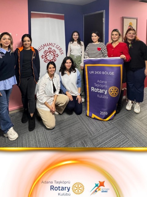 ADANA TAŞKÖPRÜ ROTARY KULÜBÜ VE KONUŞMAMIZ GEREK DERNEĞİ MENSTRUAL KİT HAZIRLAMA ETKİNLİĞİ